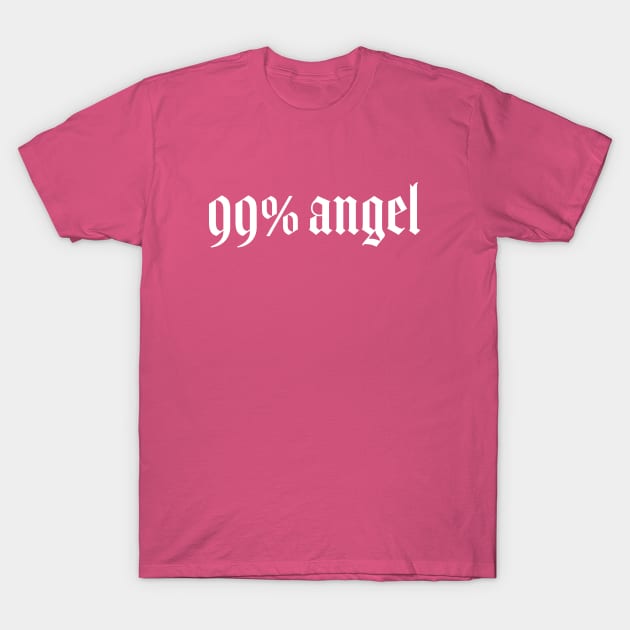 99 Percent Angel - Y2K Vibes T-Shirt by The90sMall